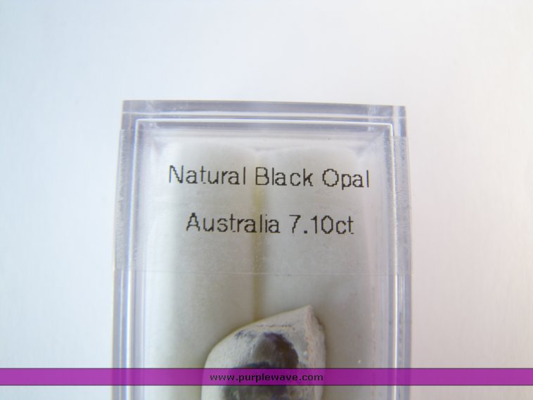 image for item 7001 Natural black opal