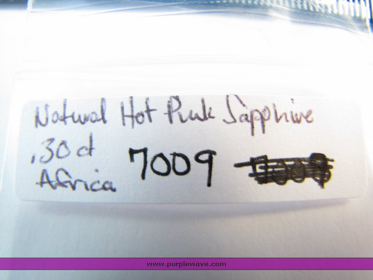 image for item 7009 natural hot pink sapphire