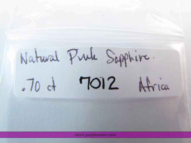 image for item 7012 natural pink sapphire