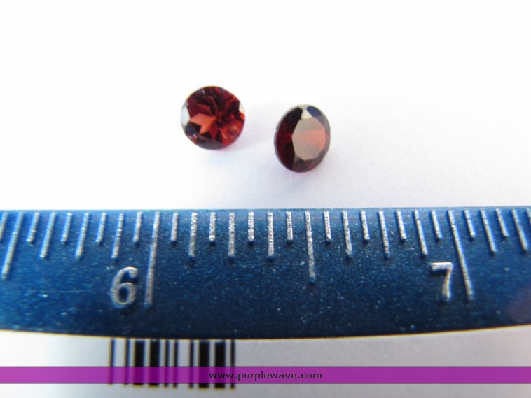 image for item 7014 (2) natural garnet
