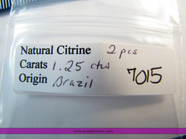 image for item 7015 (2) natural citrine