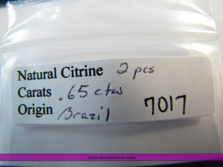 image for item 7017 (2) natural citrine