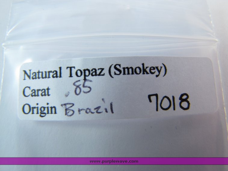 image for item 7018 natural smokey topaz