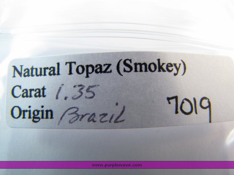 image for item 7019 natural smokey topaz