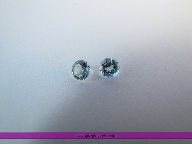 image for item 7027 (2) natural blue topaz