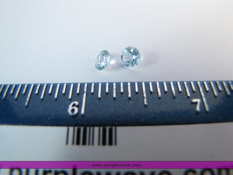 image for item 7027 (2) natural blue topaz