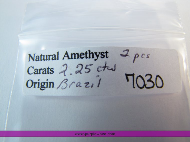image for item 7030 (2) natural amethyst