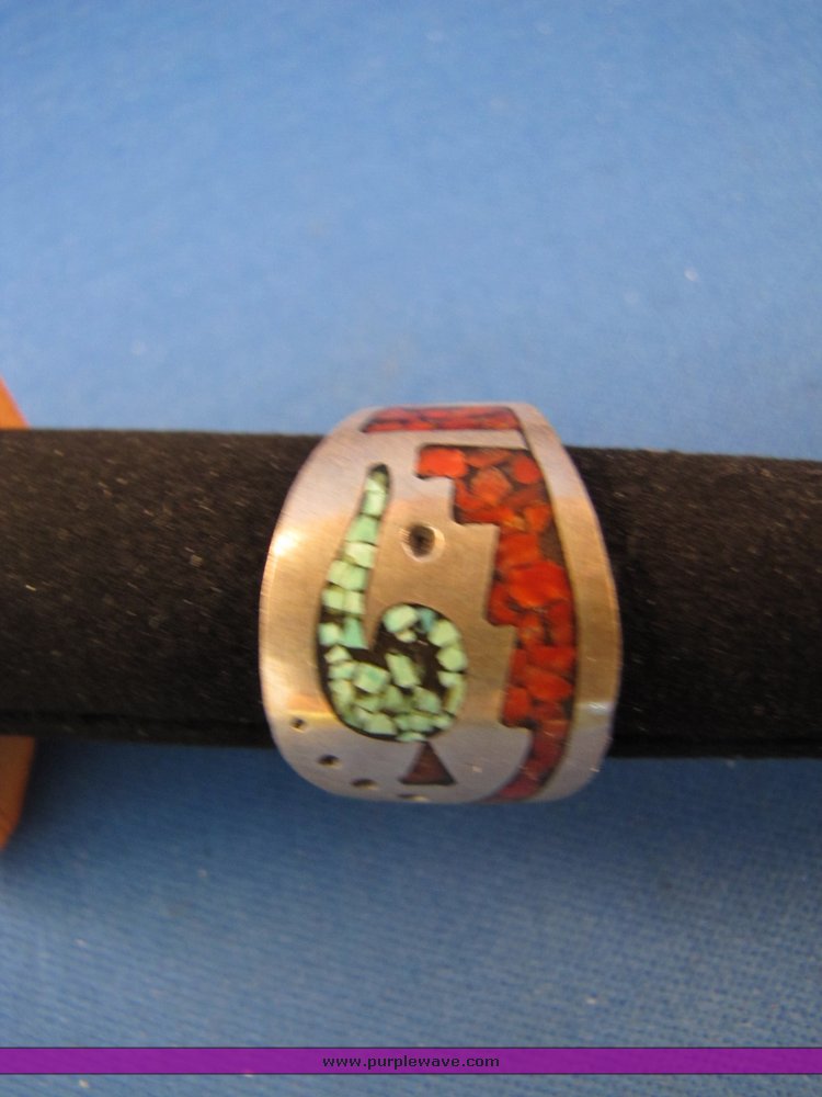 image for item 7246 Sterling silver ring - .3oz