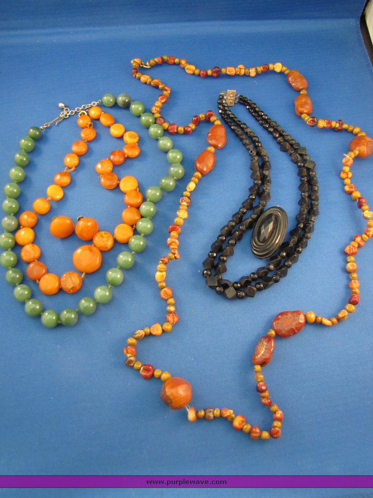 image for item 7256 4 necklaces