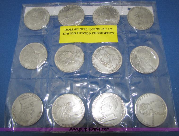 image for item 7271 10 Silver Coins of China